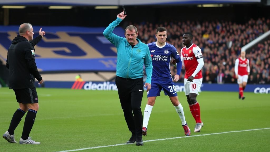 切尔西纪律崩盘！七张红牌冠绝英超 罗森ior痛斥防守漏洞