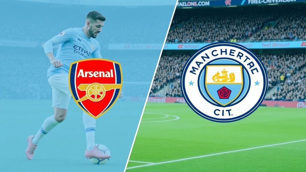 英超天王山之战：阿森纳主场迎战曼城，师徒对决引爆全球瞩目