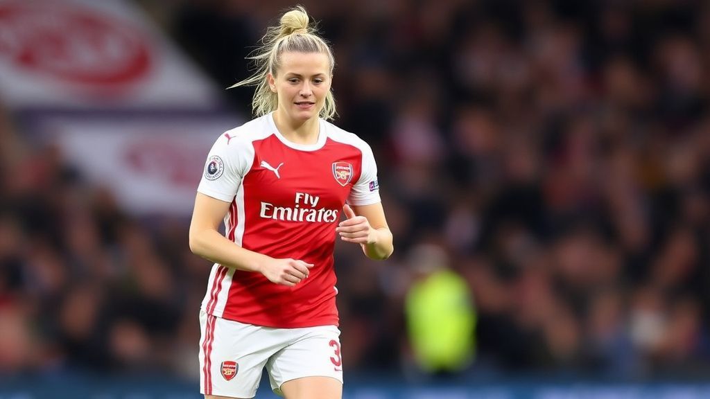 阿森纳女足遭遇双重打击！后防核心伤缺欧冠关键战